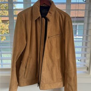 Lucky Brand Men's Camel Suede Jacket